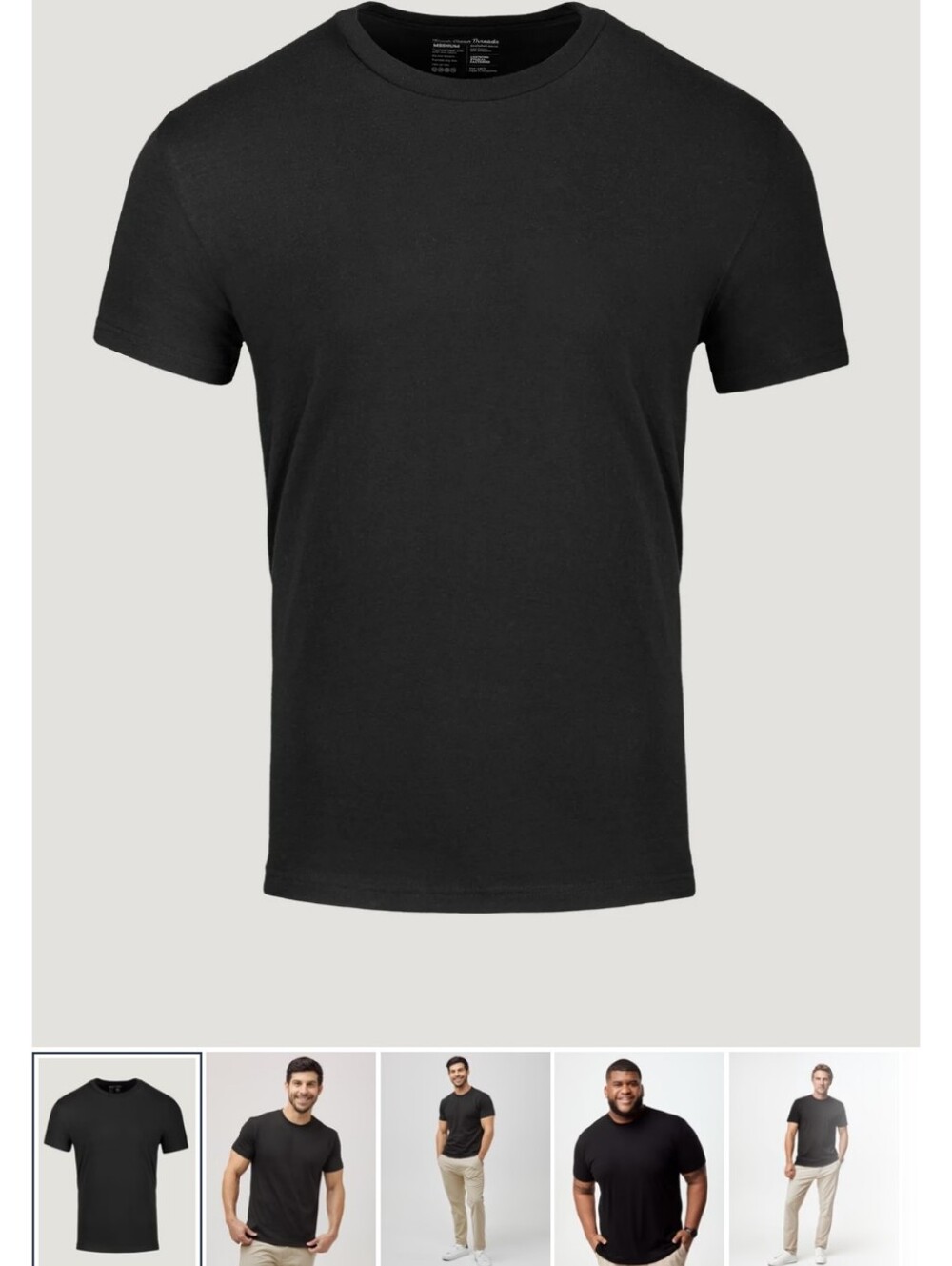 Fresh Clean Threads Crew Neck- XL